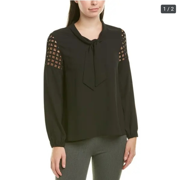 Tahari Asl Top Sz MP - Picture 1 of 5